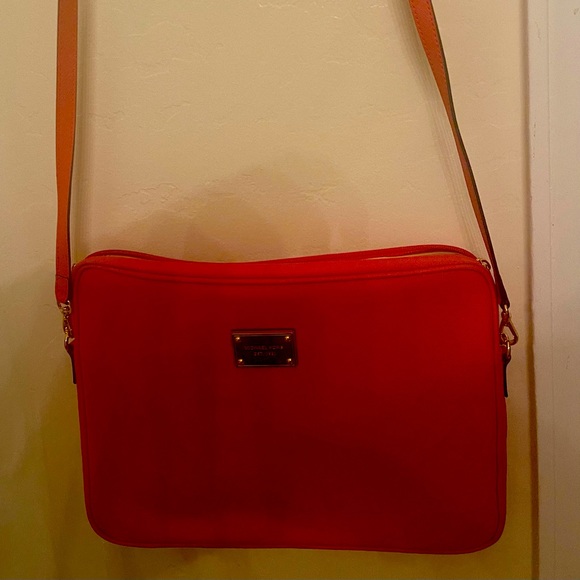 michael kors computer backpack